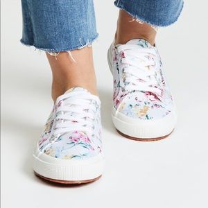 Superga floral print sneakers